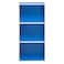 3-Tier Utility Shelf Pink 79.5x24x38.5cm