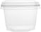 Hotpack Pet Deli Container Square With Lid 16Oz - Pet 10 Pieces