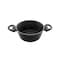 Illa Cook on Rock Cooking Pot With Pyrex Lid - 22  Cm - Black