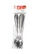 Delcasa 6-Piece Stainless Steel Dinner Spoons Silver 9centimeter