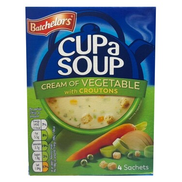 Batchelors Cup A Soup Cream Of Vegetable 122GR