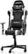 Dxracer (The Original) Prince P132 Gaming Chair, Faux Leather, Black-White, Up To 185 cm