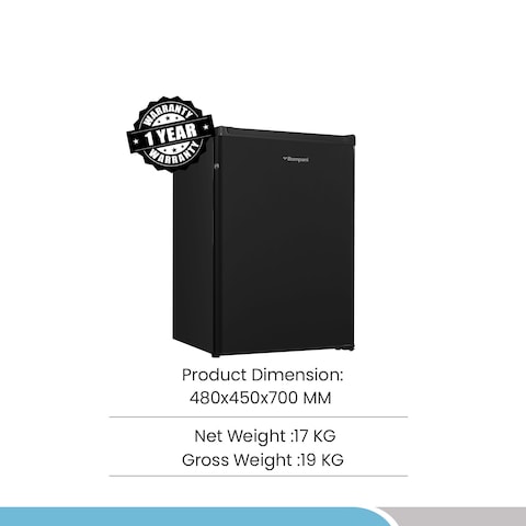 Bompani Refrigerator Black BR110