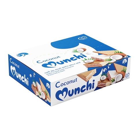 Munchi Wafer Biscuit with Coconut - 1 Piece - 12 Count
