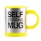 Generic - Lazy Self Stirring Mug Yellow
