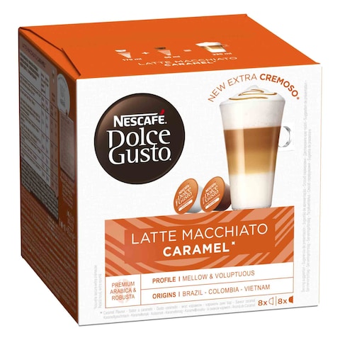 Buy Nescafe Dolce Gusto Latte Macchiato Caramel Coffee Pods