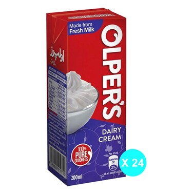 Olper&#39;s UHT Cream 200 ml (Pack of 24)