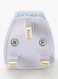 Voberry - US/EU/AU To UK/HK/AC Travel Adapter White
