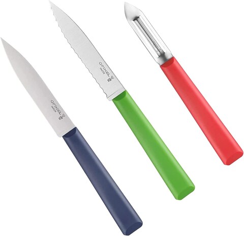 Opinel Essential Trio Kitchen Knife Set