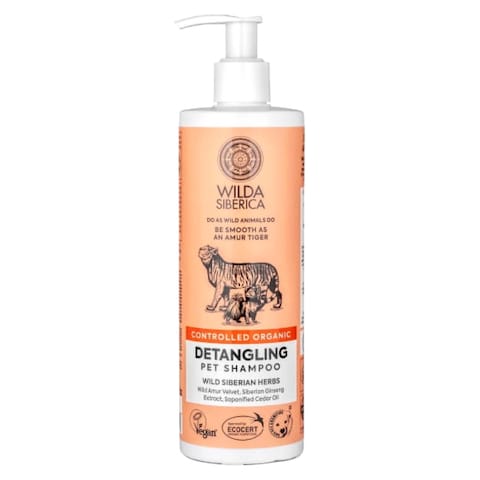 Wilda Siberica Controlled Organic Detangling Pet Shampoo 400ml