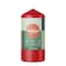 Bolsius Essentials Unscented Pillar Candle 120/58mm - Delicate Red