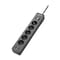 APC SurgeArrest Electrical Strip 5 Outlets 2 USB Ports - 230 Volts - Black - PME5U2B-GR
