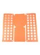 Generic Clothes Laundry Folder Board Orange