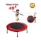 H PRO Trampoline, 40-inch -Red