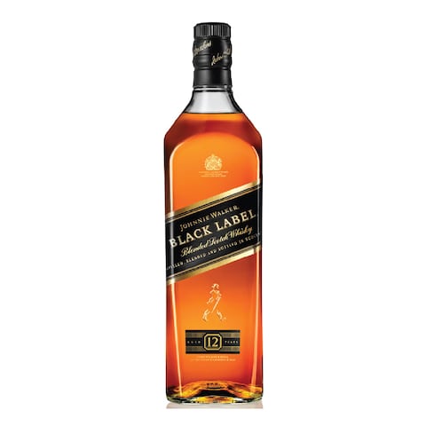 Johnnie Walker Black Label Blended Scotch Whisky 1L
