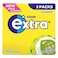 Wrigley's Extra Apple Sugarfree Chewing Gum 42g x Pack of 3