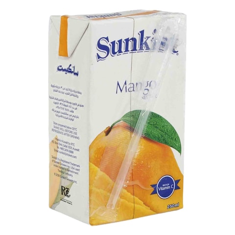 6xسانكيست عصير مانجو نكتار250مل