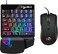 HXSJ Wired Keyboard And Mouse Combo V400 35 Keys Single-Hand Gaming Keyboard &amp; RGB Gaming Mouse Set For PC Laptop