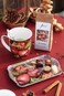 Ambiente Melamine Tray Winter Apples - 13X21cm