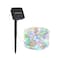 Solar String Lights 12M 100LED 8 Modes Solar Powered Lights for Home,Gardens, Patios,weddings and Parties (Multi-Colored)