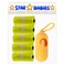 Star Babies Disposable Scented BAG Pack of 5 Yellow &amp; Dispenser