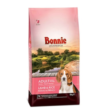 Bonnie Lamb And Rice Adult Dog Food 15Kg