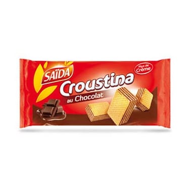 Saida Croustina Chocolate Wafer 100g