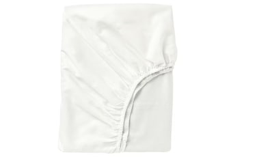 Generic Fitted Sheet, White 90X200cm