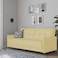 In House Leen 2 In 1 Sofabed Velvet Upholstered - Dark Ivory