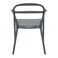 Tramontina Since 1911, Made In Brazil Sissi Graphite Polypropylene And Fiberglass Chair With Armrests