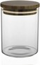 Neoflam Borosilicate Round Glass Jar With Airtight Lid, See Through Glass Canister. (540ML Round)