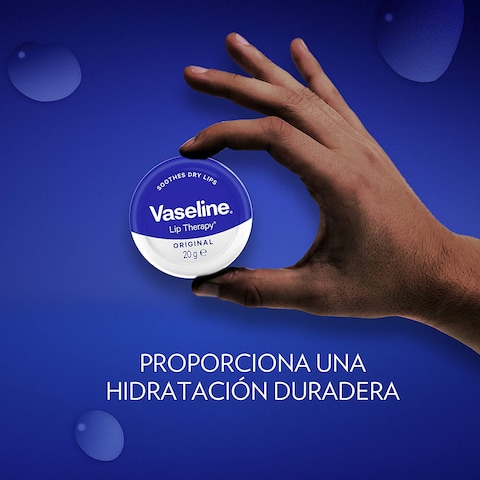 AXE Vaseline Lip Therapy Petroleum Jelly Original For Men, 0.7 OZ Lip Balm