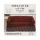 Tendance's Two Seater Sofa Cover Burgundy
