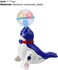 Fitto New Top Ball Sea Lion Dolphin Electric Popular Toys Children's Universal Rotating Light Music Projection Dancing Children's Toys