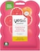 Yes To Grapefruit Vitamin C Glow Boosting Bubbling Paper Mask Single Use Facial Treatment