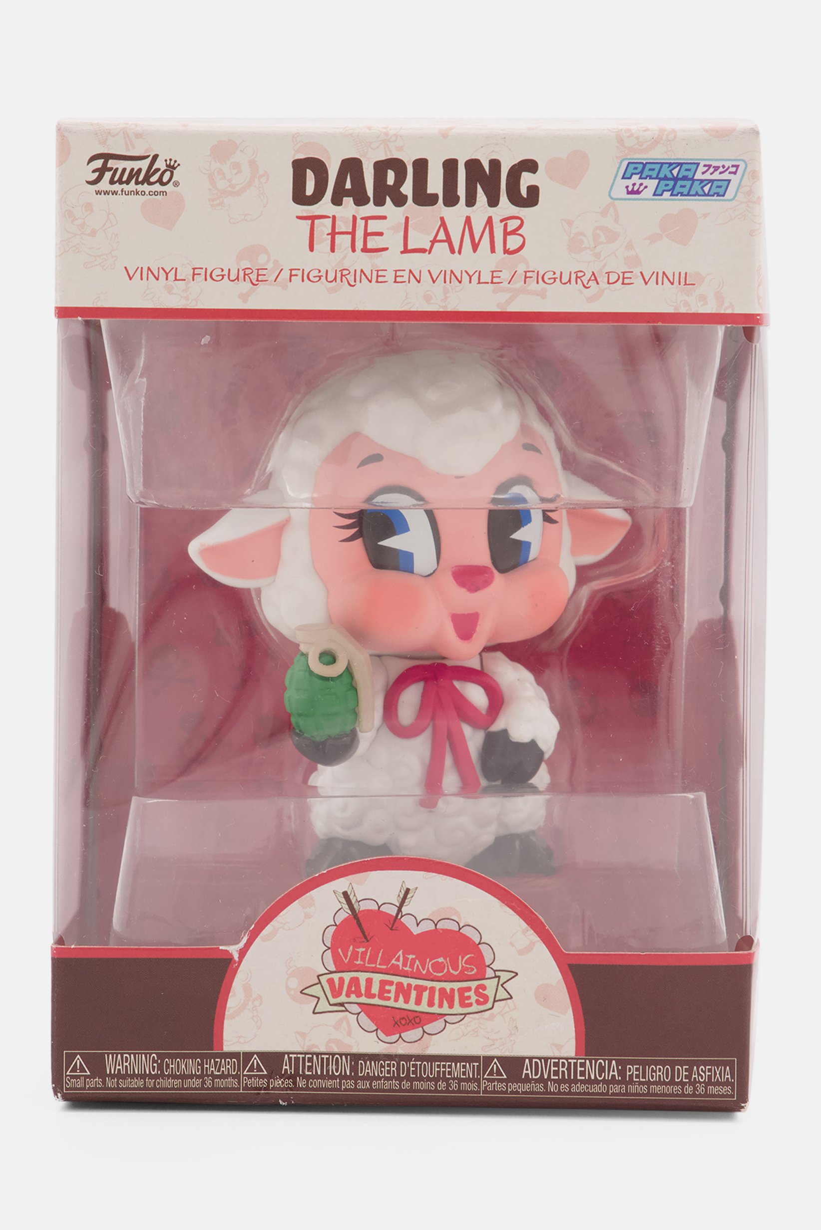 Funko Villainous Valentines Darling The Lamb Vinyl Figure, White Combo