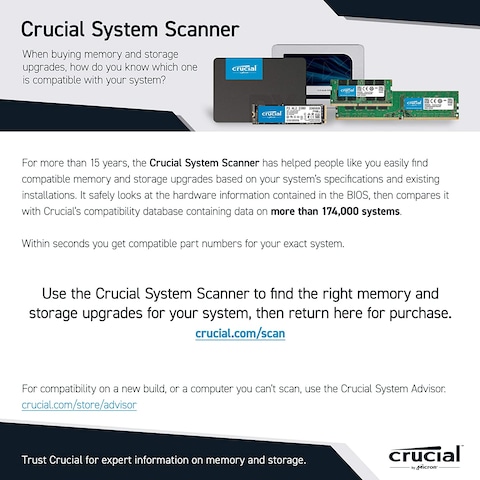 Crucial Bx500 1Tb 3D Nand Sata 2.5-Inch Internal SSD - Ct1000Bx500Ssd1 240Gb Ct240Bx500Ssd1Z