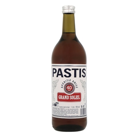 Pastis Grand Soleil 40% Alcohol Aperitif 1L