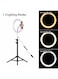 Generic - LED Photography Ring Light With Accessory White