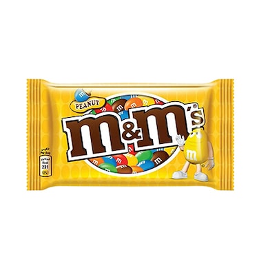 M&amp;M S Peanut Milk Chocolate 45GR