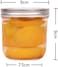 Star Cook Mason Jars with Airtight Metal Regular Lids(10oz/300ml), Sealed Clear Glass Canning Jars with Wide Mouth for Spices, Honey, Jam, dessert，Jelly, of 12