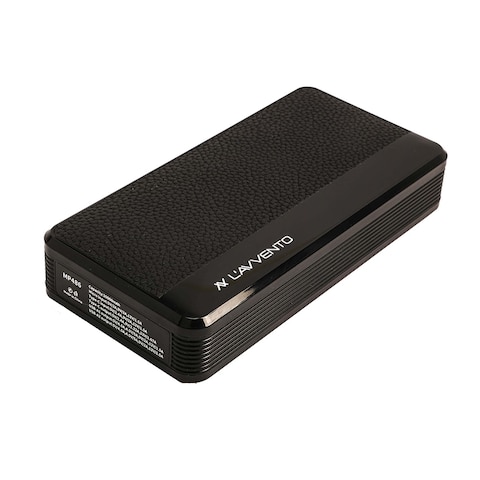 L&#39;avvento Wired Power Bank 20000mAh - Black - MP486