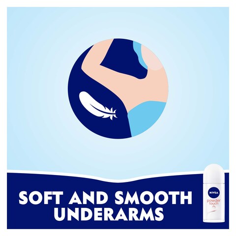 Nivea Powder Touch Roll on Deodorant - 50 ml