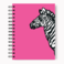 Loud Universe Hardcover Notebook Zebra Spiral Notebook with Premium High Quality Paper A5 Size