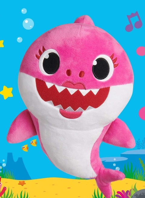 Smadl - Cartoon Shark Music Plush Soft Toy 20centimeter