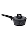 ROYALFORD 7-Piece Chef Art Aluminum Cookware Set Black