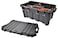 TACTIX - 85 Litre - Heavy Duty Storage Box - 85 W x 49 D x 39 H cm - Black - TTX-320506