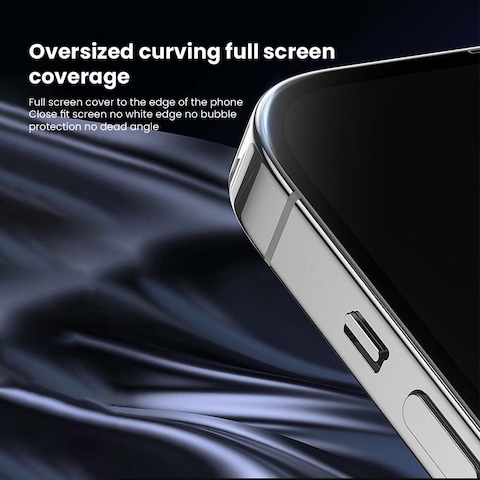 BRAVE Clear Glass Screen Protector for iPhone 14 Pro Maximum Platinum Strength Tempered Glass Edge to Edge Coverage Easy Installation Crystal Clear Perfect Touch Sensitivity