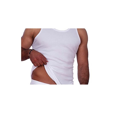 جيل M3201 سليب للرجال - مقاس 4 - أبيض