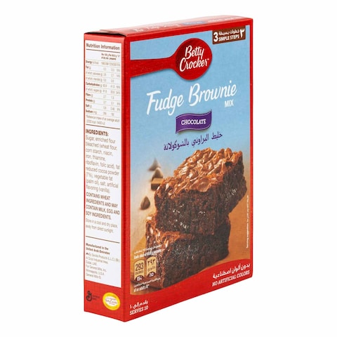 Betty Crocker Chocolate Fudge Brownie Mix 500g